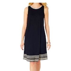 J. Jill‎ Crochet Trim Sleeveless Dress